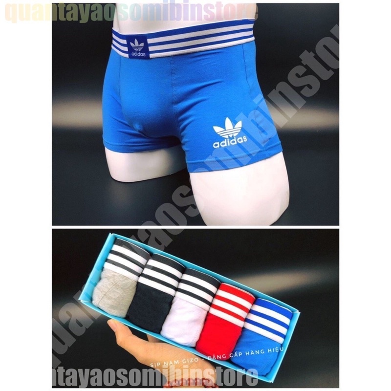 Combo quần sịp đui nam  A.D.S đủ màu chất vải thun lạnh, co giãn,ko nhăn,ko xù, thoáng mát, dễ vận động