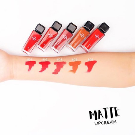 SON KEM MỊN LÌ VACOSI NATURAL STUDIO MATTE LIP CREAM