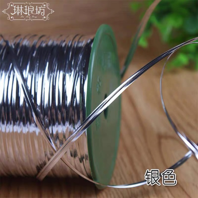 Dây kẽm kim tuyến / Dây buộc hoa / Dây Kẽm Cuộn / Dây kẽm kim tuyến Twist tie cuộn 400g