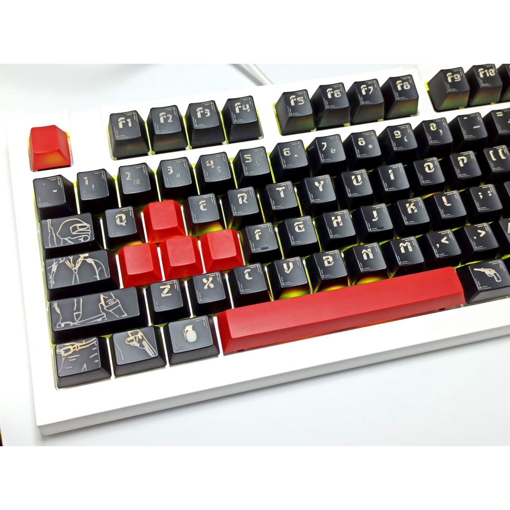 Set 10 Nút Bàn Phím PBT esc 6.25 Chuyên Dụng Cho Bàn Phím Cơ