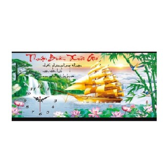Tranh đính đá thuận buồm xuôi gió-dd9258