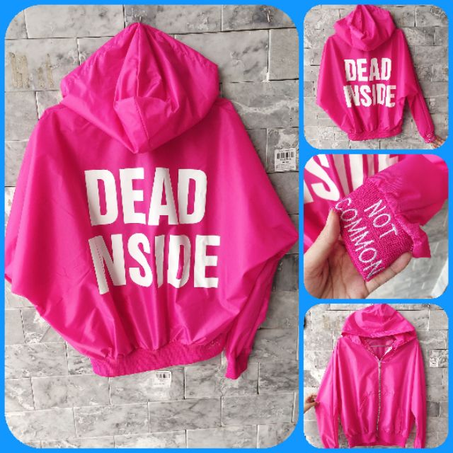 Áo khoác dù nữ dead inside cánh dơi- clip và ảnh thật | BigBuy360 - bigbuy360.vn