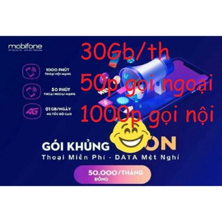 Sim C50n mobifone cả vào mạng và gọi nội, ngoại mạng duy trì giá rẻ 50k mỗi tháng