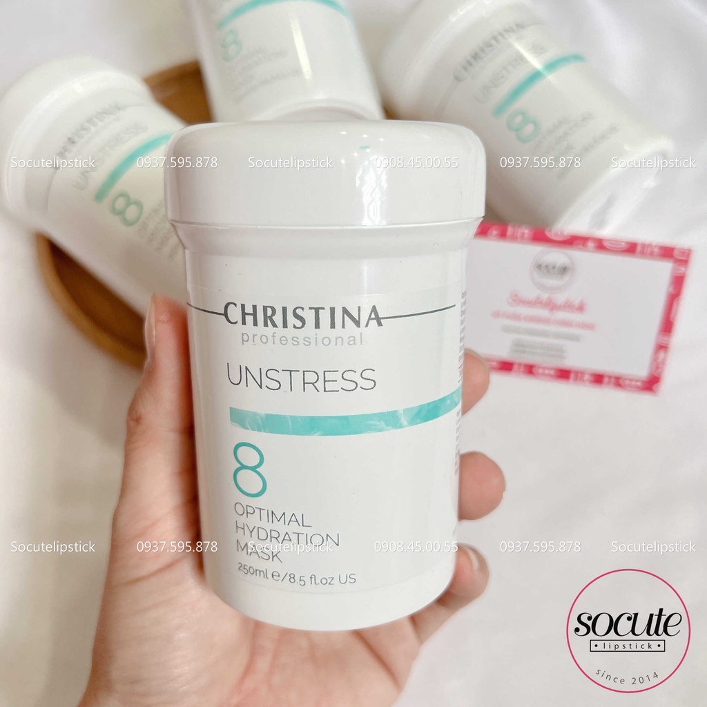 Unstress 8 Optimal Hydration Mask - Mặt nạ cấp nước, phục hồi da cao cấp