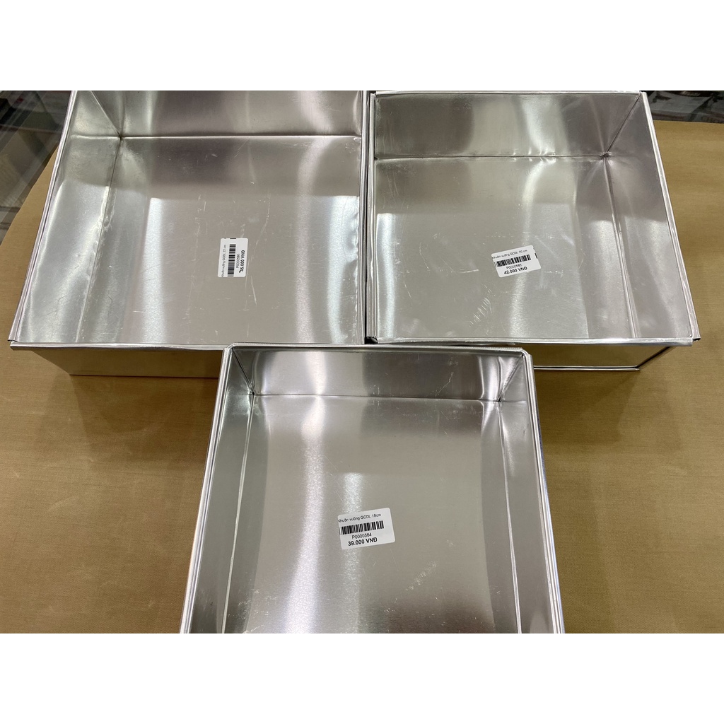 khuôn vuông gia công đế liền