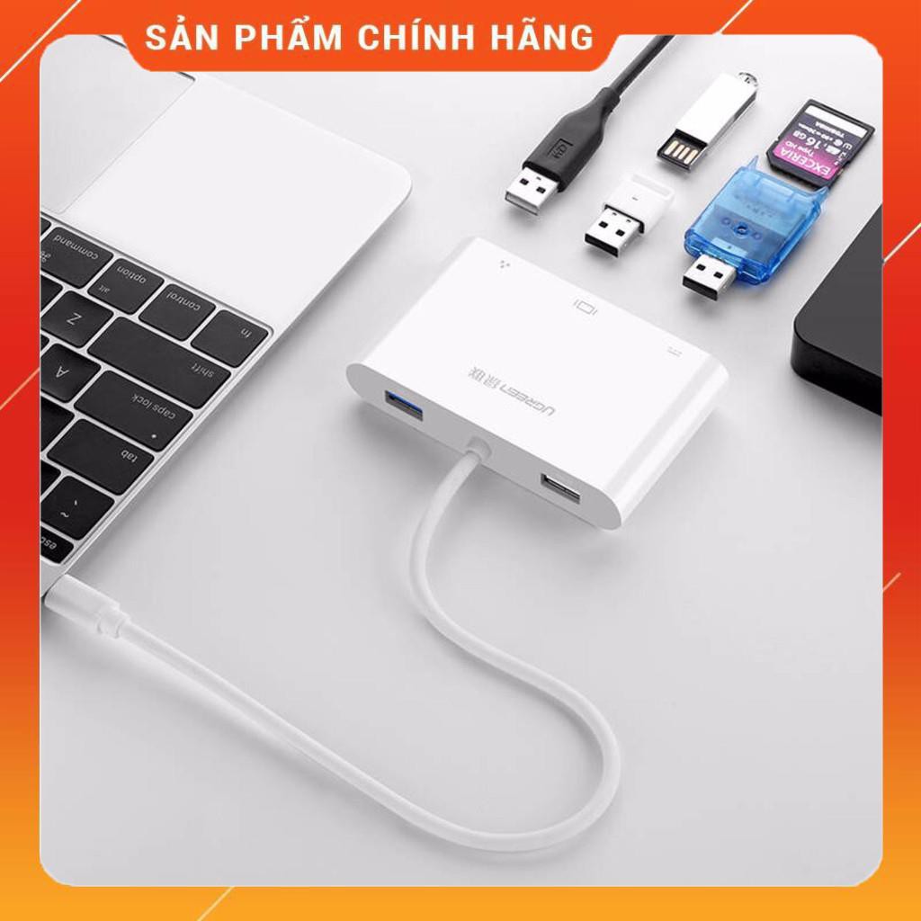 Cáp chuyển đổi USB Type C sang VGA + USB UGREEN 30439 dailyphukien