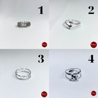 Nhẫn Bạc Thái Lan 925 Unisex Mix - BeautyU Silver