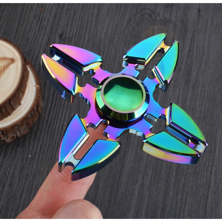 Đồ chơi Con quay Spinner 3 Cánh, Spinner Chiến Binh, Phượng Hoàng, Tứ Mã, Nhật Nguyệt - Bằng Thép Quay Vô Cực Siêu Lâu