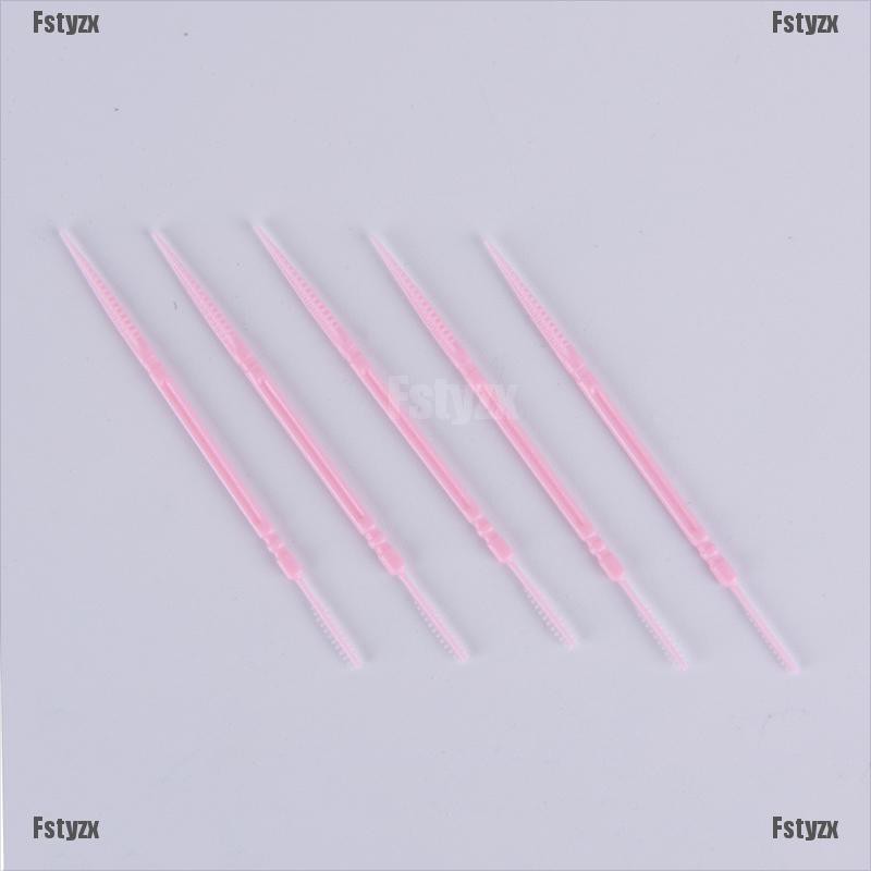 Set 100 Bàn Chải Nhựa 2 Chiều Vệ Sinh Răng Miệng