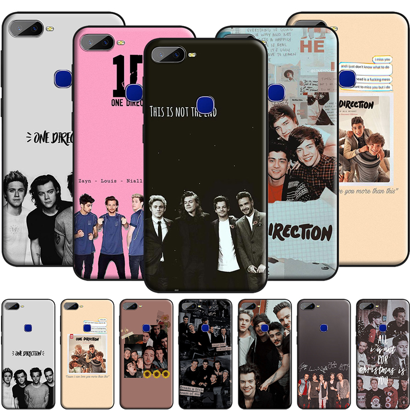 Silicone Ốp Điện Thoại Tpu Silicon Mềm Hình One Direction 1d Cho Realme 3 / 5 / 5i / 5 Pro / Q / C2 / C3 Dec188