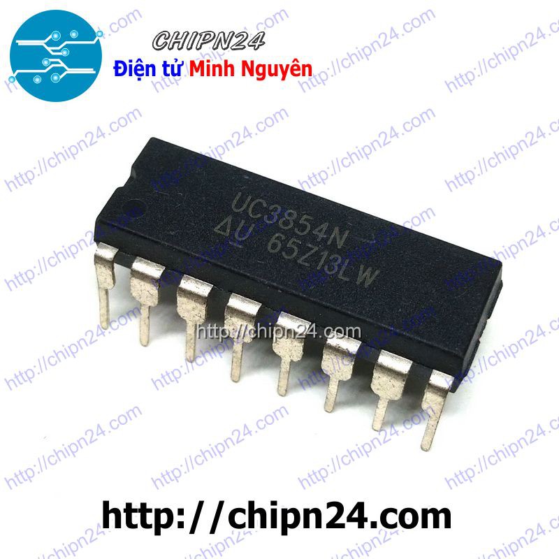 [1 CON] (DIP) IC UC3854 DIP-16 (UC3854N UC3854AN UC3854BN 3854)