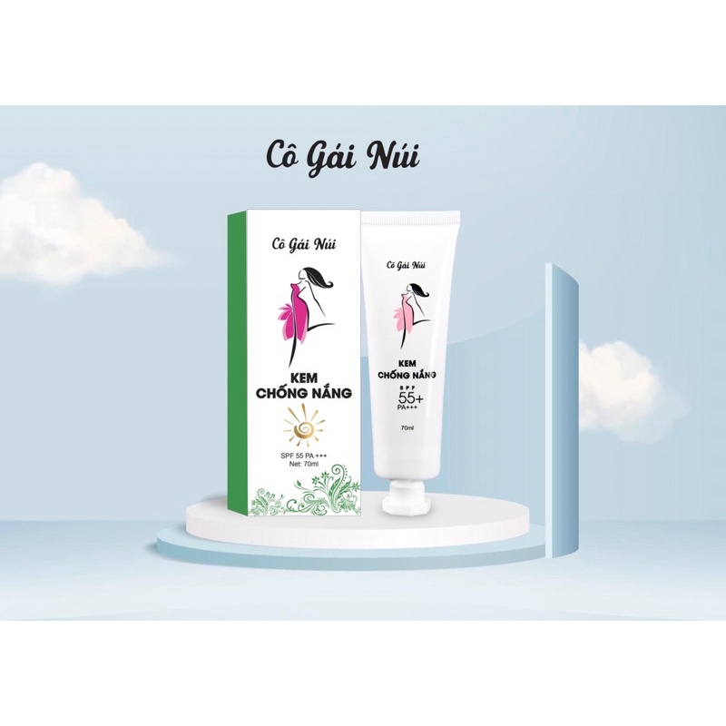 kem chống nắng cô gái núi