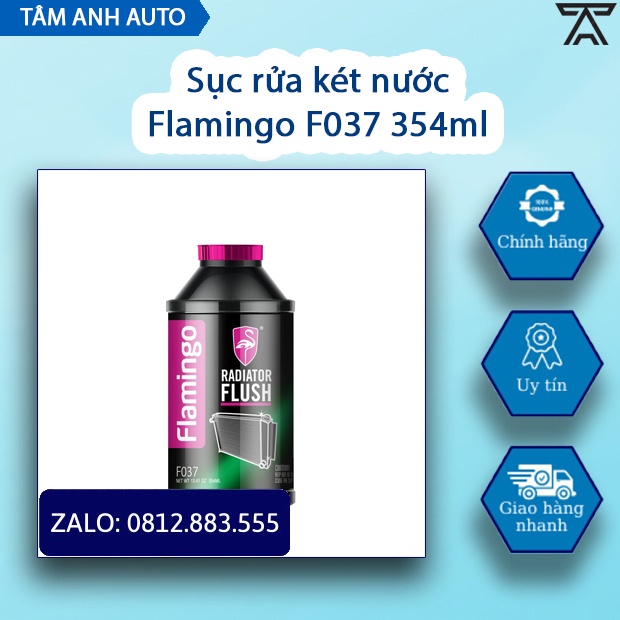 Sục rửa két nước Flamingo F037 354ml