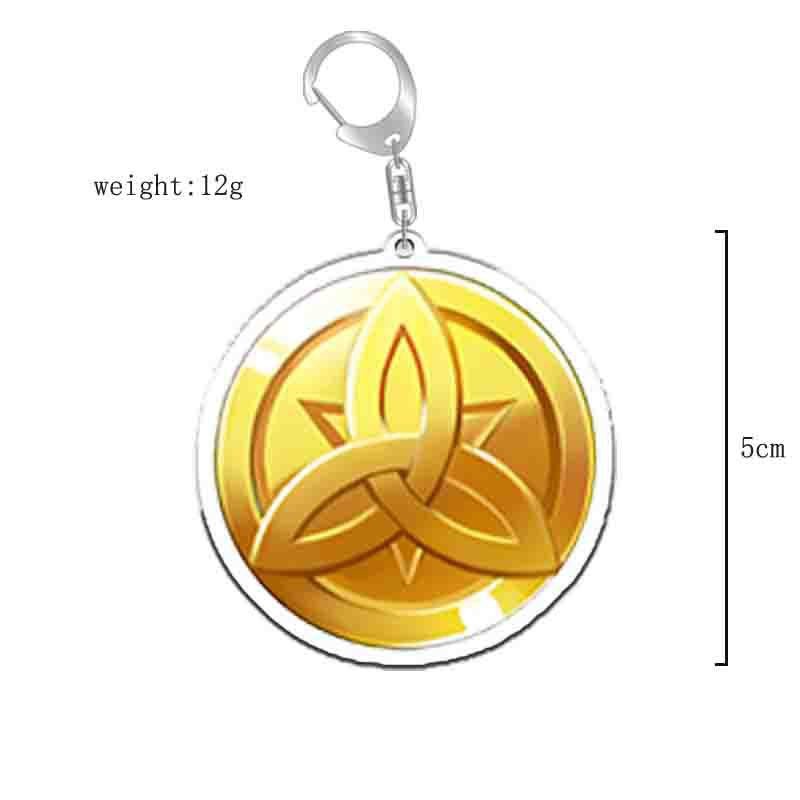 Móc Khóa Huỳnh Quang Nhân Vật Wentidi Paimon Barbara Di Luke Kaia Trong Genshin Impact Project Làm Quà Tặng Cho Bạn Bè