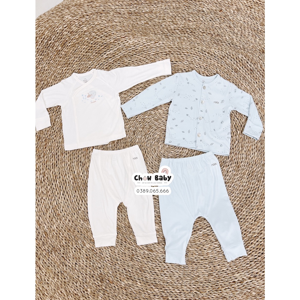 Quần áo Nous Newborn cho bé sơ sinh chất petit mềm mịn