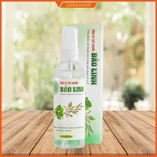 Nước rửa tay Sát Khuẩn Tinh Dầu Dưỡng Ẩm Bảo Linh 100ml - Chiết xuất từ các dược liệu thiên nhiên, an toàn [ZONESHOP]