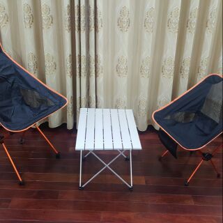 Bàn cắm trại, camping table, bàn nhôm xếp gọn, bàn gấp du lịch