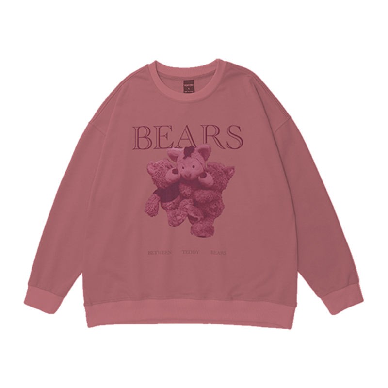 Korean Fashion Round Neck Long Sleeve Women Sweatshirts | BigBuy360 - bigbuy360.vn