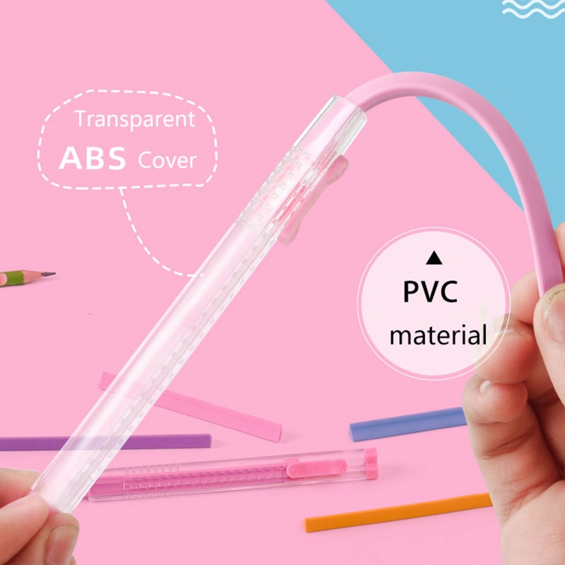 Gôm Tẩy Dạng Bút Không Bụi Có Thể Thu Gọn Cho Trẻ Em