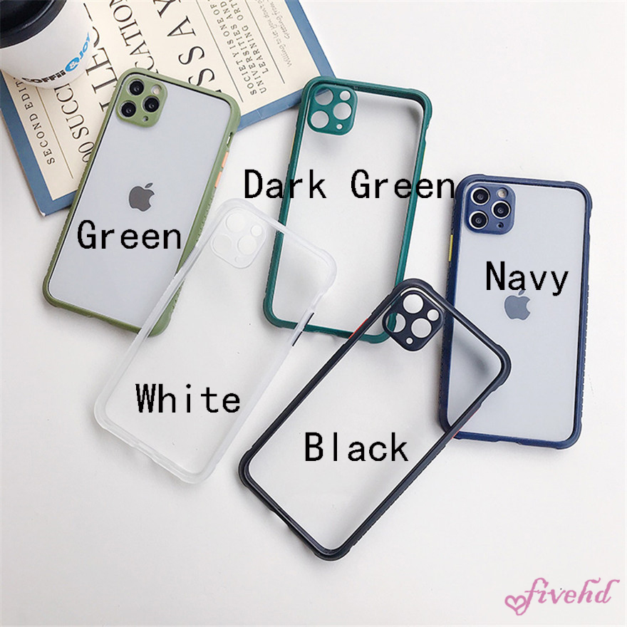 🌈Ready Stock🎁 Ốp điện thoại Acrylic mềm trong suốt màu tương phản cho Samsung A21s A71 A51 A41 A31 A11 A50s A30s A20s A10s A50 A10 | BigBuy360 - bigbuy360.vn