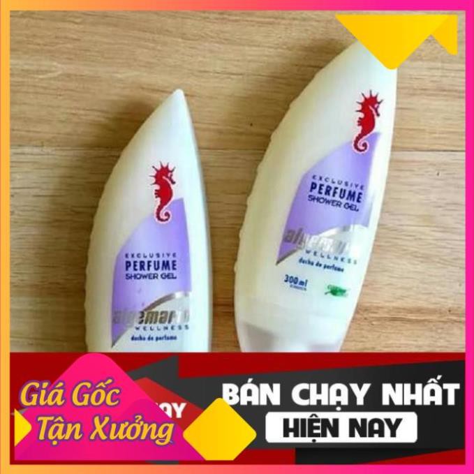 Sữa Tắm Cá Ngựa Cao Cấp Hương Hoa Hồng Giữ Ẫm Hương Thơm Cực Lâu - làm đẹp cho làn da và vệ sinh cơ thể