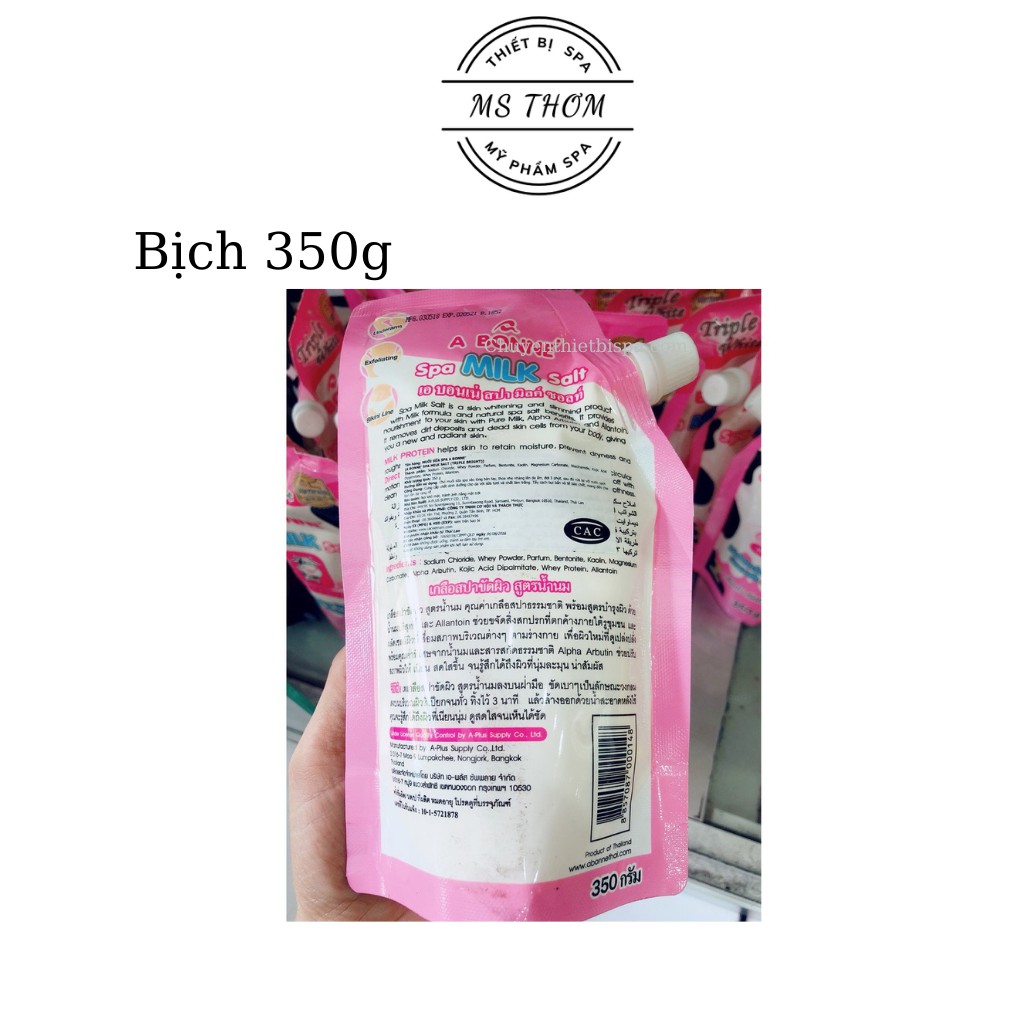 Muối tắm sữa bò tẩy tế bào chết Abonne Thái Lan 350g | BigBuy360 - bigbuy360.vn