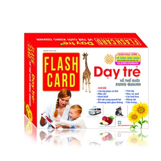 Sách - Flashcards – Dạy trẻ về thế giới xung quanh (thẻ)