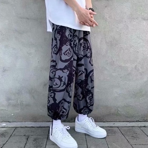 Quần dài ống rộng phong cách năng động trẻ trung dành cho nam