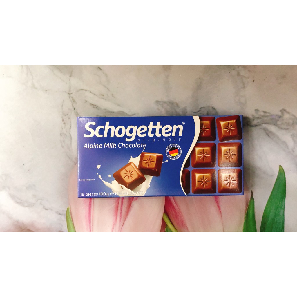 Socola Schogetten thanh 100g - Socola của Đức - Germany