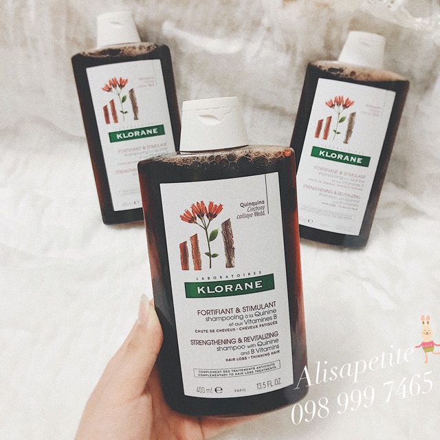Dầu gội thảo dược chống rụng tóc Klorane
