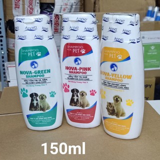 Các Loại Sữa Tắm Nova 150ml Đủ Chức Năng Cho Chó Mèo