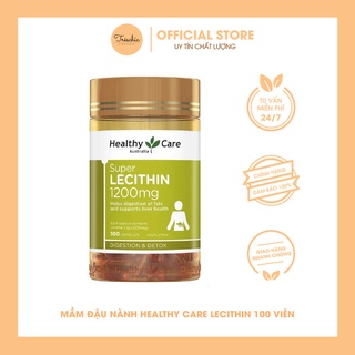 Viên Uống Mầm Đậu Nành Healthy Care Lecithin 100 Viên