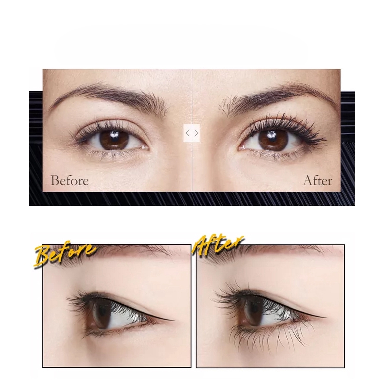 [Hàng mới về] Mascara Alobon sợi 3D tự nhiên làm dài và cong mi tiện dụng