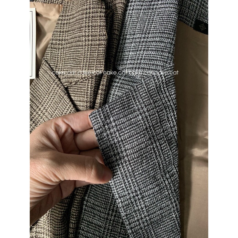 [CÓ SẴN] ÁO BLAZER DẠ 2 LỚP 1 CÚC (ảnh/video thật)