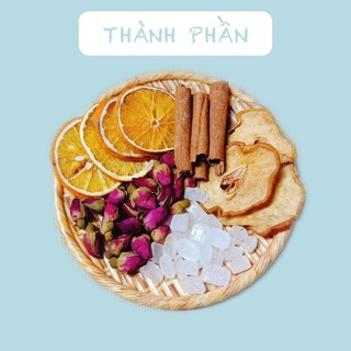 Trà Cam Quế đóng gói sẵn - Trà Hoa Viên ( Set 15 túi )