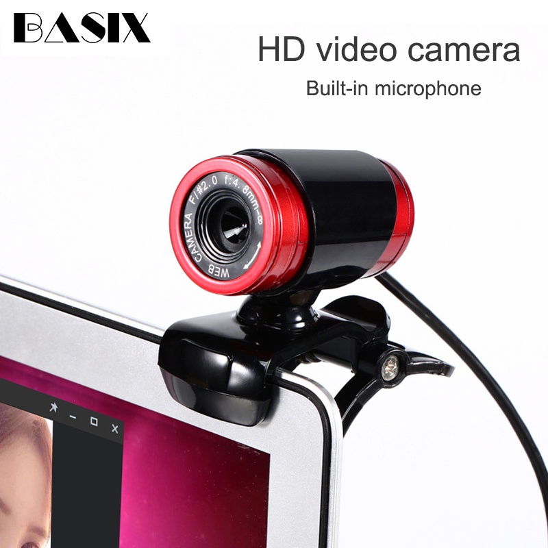 Webcam HD tích hợp micro cho PC Laptop