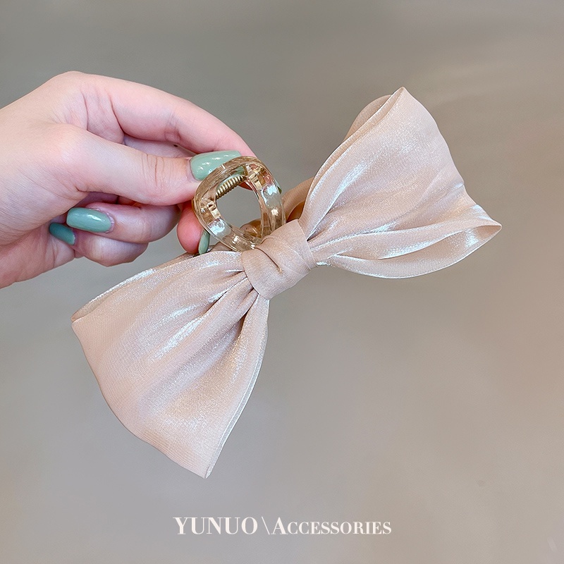 Kẹp Tóc Nữ Hình Nơ Thời Trang