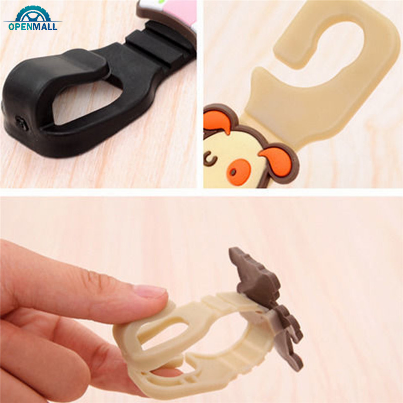 Set 2 Móc Treo Đồ Gắn Ghế Xe Ô Tô Tiện Lợi