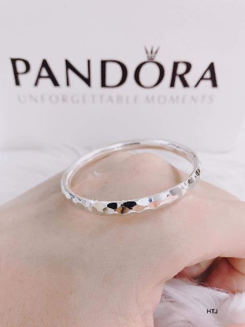 Vòng tay bản to bạc ta nguyên chất cho bé