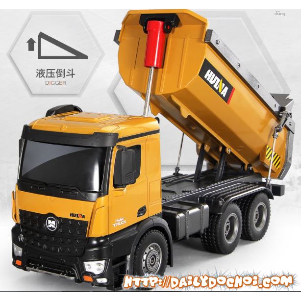 CT48 xe tải 10 kênh hợp kim siêu bền tỉ lệ 1:14