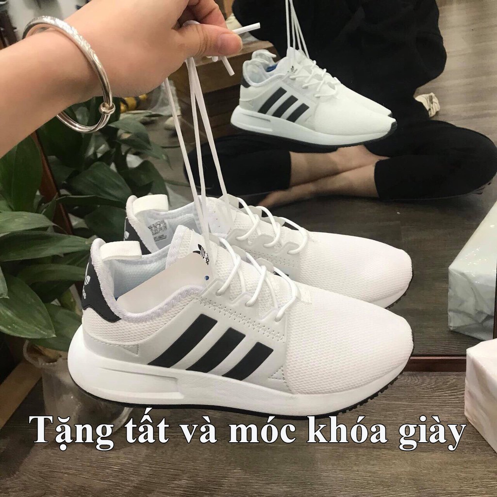 Fullbox giày xplr trắng sọc đen nam nữ