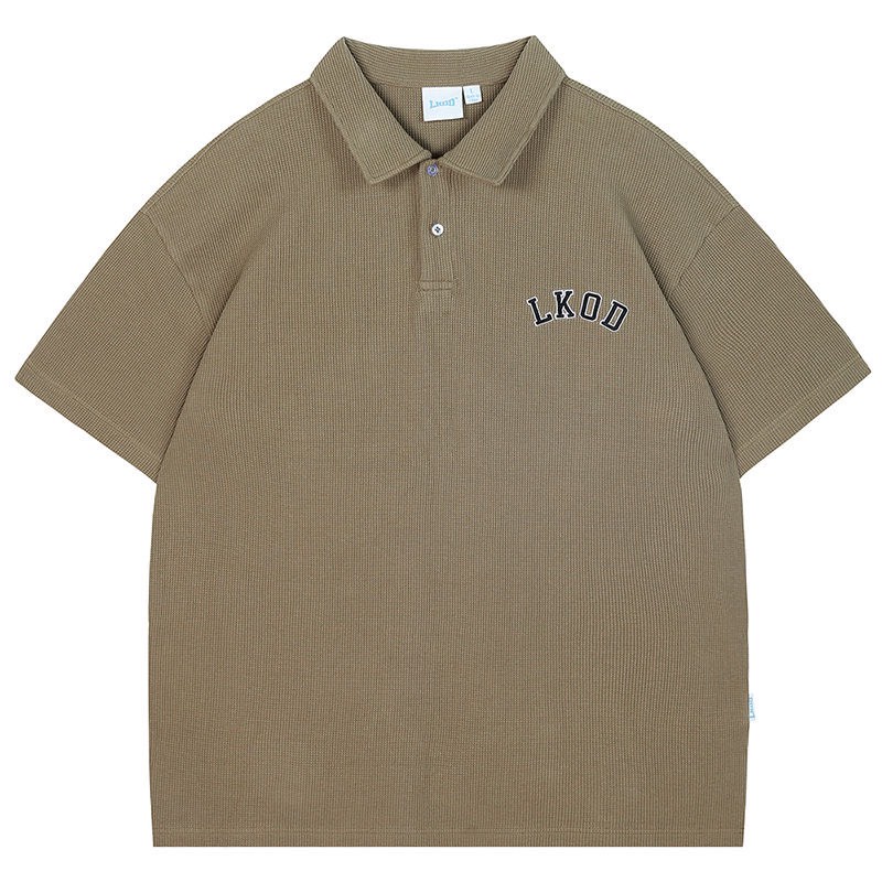 Áo polo form rộng tay lỡ chùm mông màu lạ LKOD cực xinh