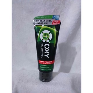 OXY Oil Control - Kem rửa mặt kiểm soát nhờn ngừa mụn nam