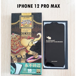 Kính cường lực WK Elephant chống vỡ viền cho iPhone 12 Pro Max