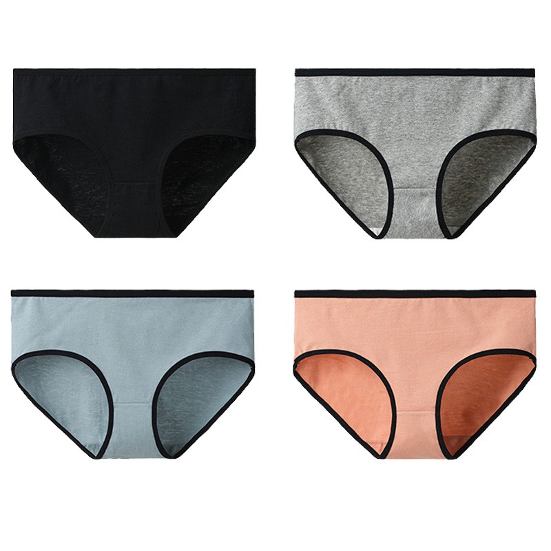 Quần lót cotton mềm mại thoải mái không đường may kháng khuẩn cho nữ | BigBuy360 - bigbuy360.vn