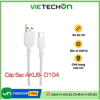 💥💥cáp sạc akus- d104 dài 1m💥 đầu typec 💥dành cho android/ipad💥