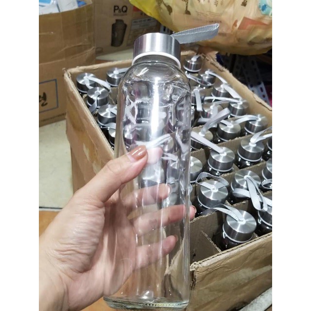 Combo 2 Bình thủy tinh detox 500ml