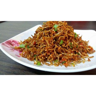 Cá Cơm Mờm Sữa (1kg gồm 2 túi đóng gói hút chân không) - Cá Cơm Mờm Nhỏ Trắng