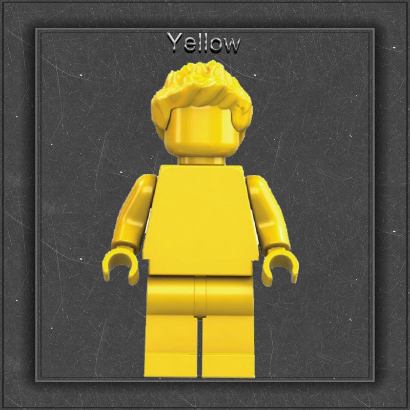 Bộ Đồ Chơi Lắp Ráp Mô Hình Màu Vàng Cho Trẻ Em