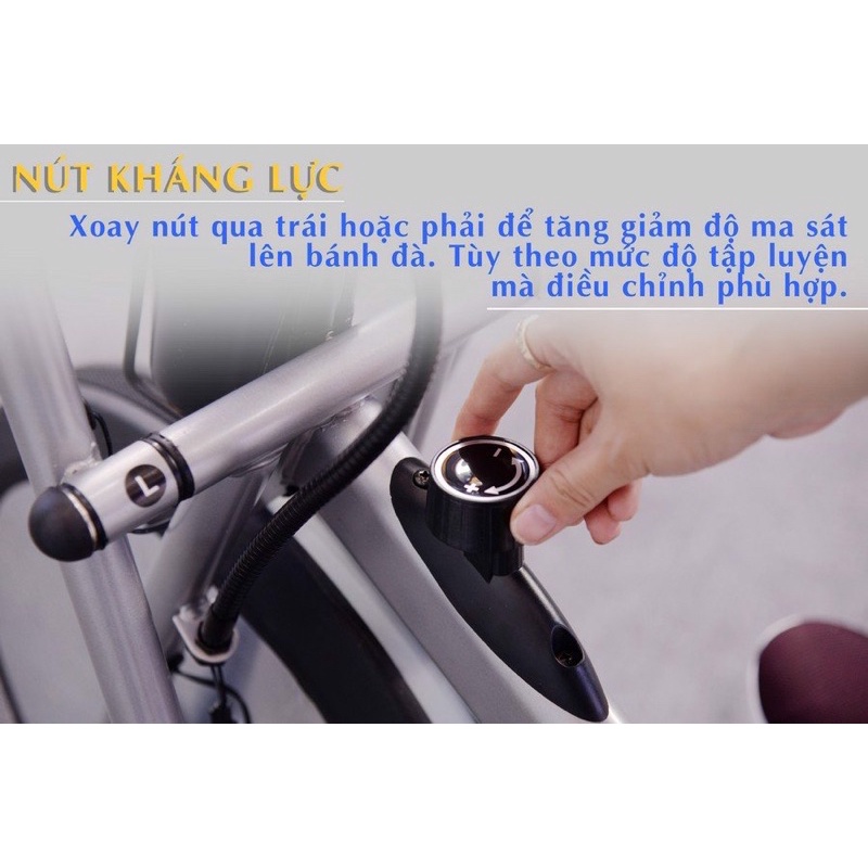 Xe đạp liên hoàn tay chân Airbike HÀNG CHÍNH HÃNG